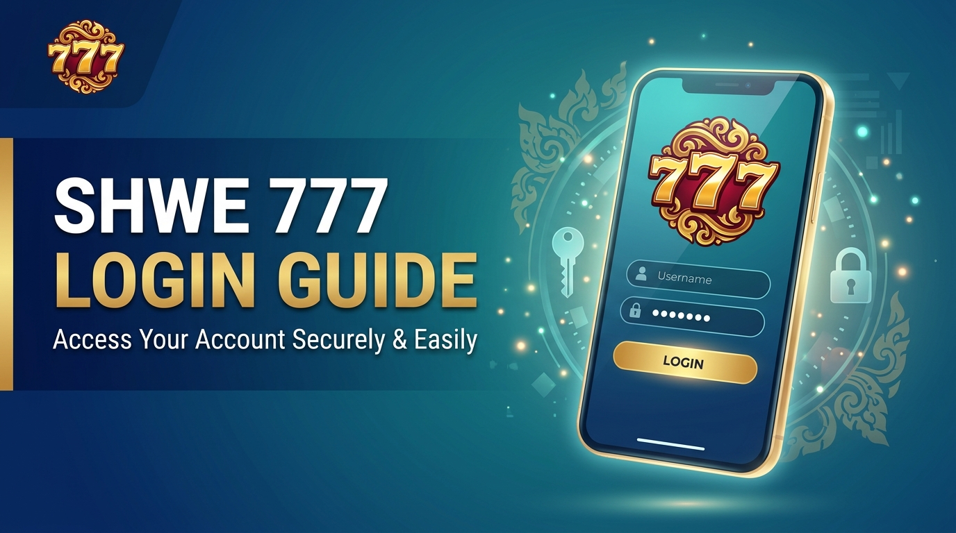 ရွှေ 777 အကောင့်ဝင်ခြင်း- မြန်မာ့အွန်လိုင်းဂိမ်းလမ်းညွှန်