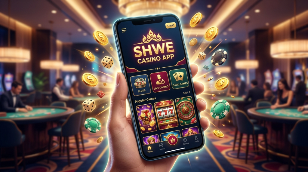 ရွှေကာစီနိုအက်ပ်: မြန်မာဂိမ်းကစားသူများအတွက် ပြည့်စုံသောလမ်းညွှန်